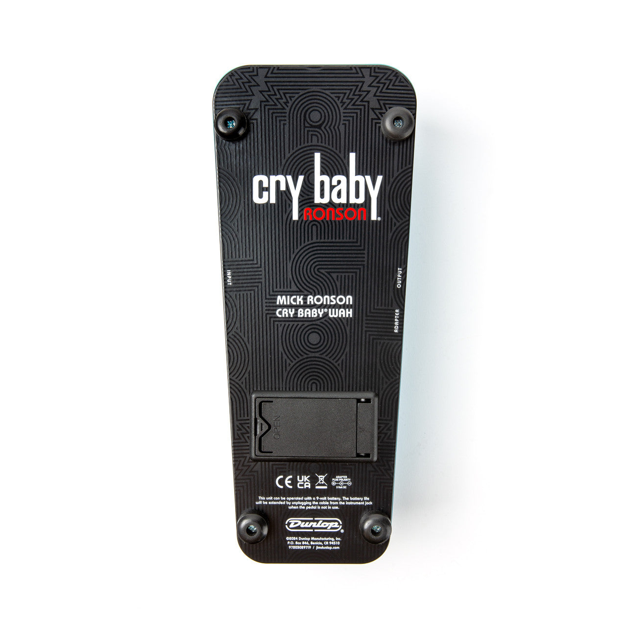 Pédale Wah Signature – Mick Ronson Cry Baby Wah DUNLOP MR95LTD