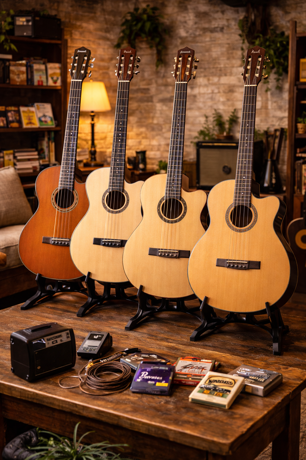 GUITARE ELECTROACOUTIQUE CLASSIQUE (NYLON)