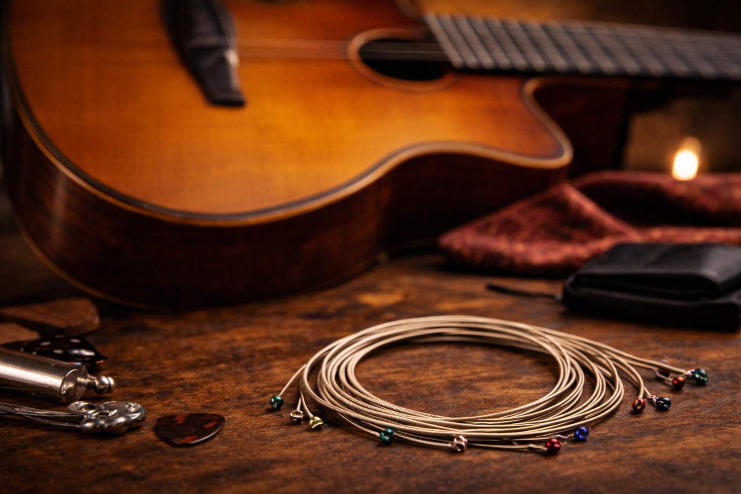 CORDES GUITARE JAZZ MANOUCHE