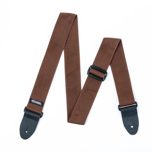 Jim Dunlop D07-01BR Polypropylène Brown – Courroie guitare