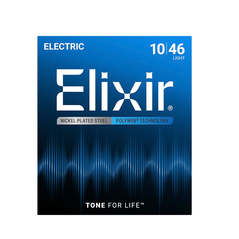 eu de cordes guitare électrique ELIXIR 12050 Polyweb Light 10-46