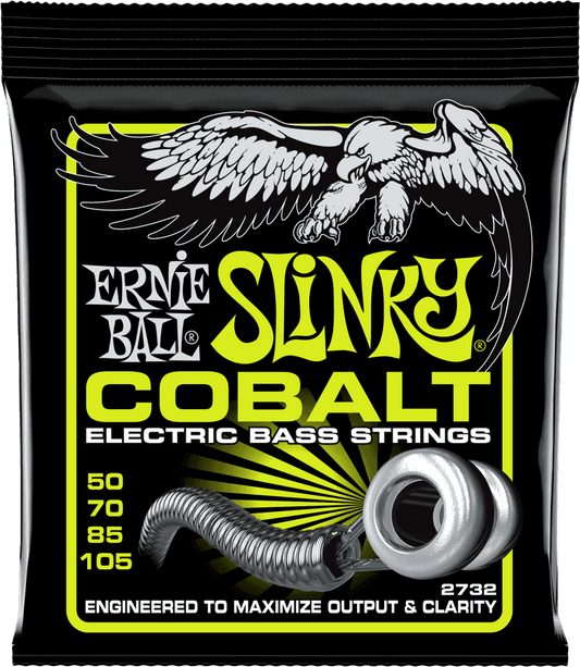 Jeu de Cordes Basse Cobalt – Regular Slinky 50-70-85-105 ERNIE BALL 2732