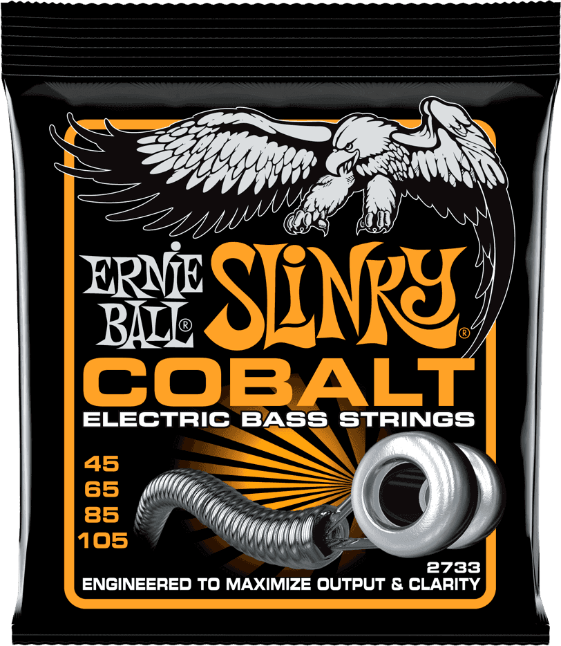 Jeu de Cordes Basse Cobalt Hybrid Slinky 45-65-85-105 – ERNIE BALL 2733