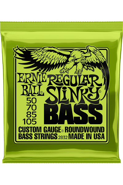 Jeu de Cordes Basse – Ernie Ball Regular Slinky 50-70-85-105 2832