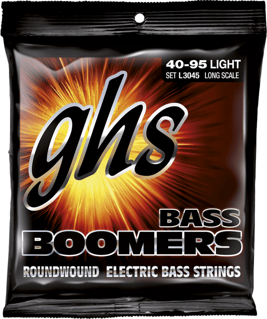 🎸 Jeu de cordes basse électrique GHS 3045L Boomers File Rond Long Scale 40-95