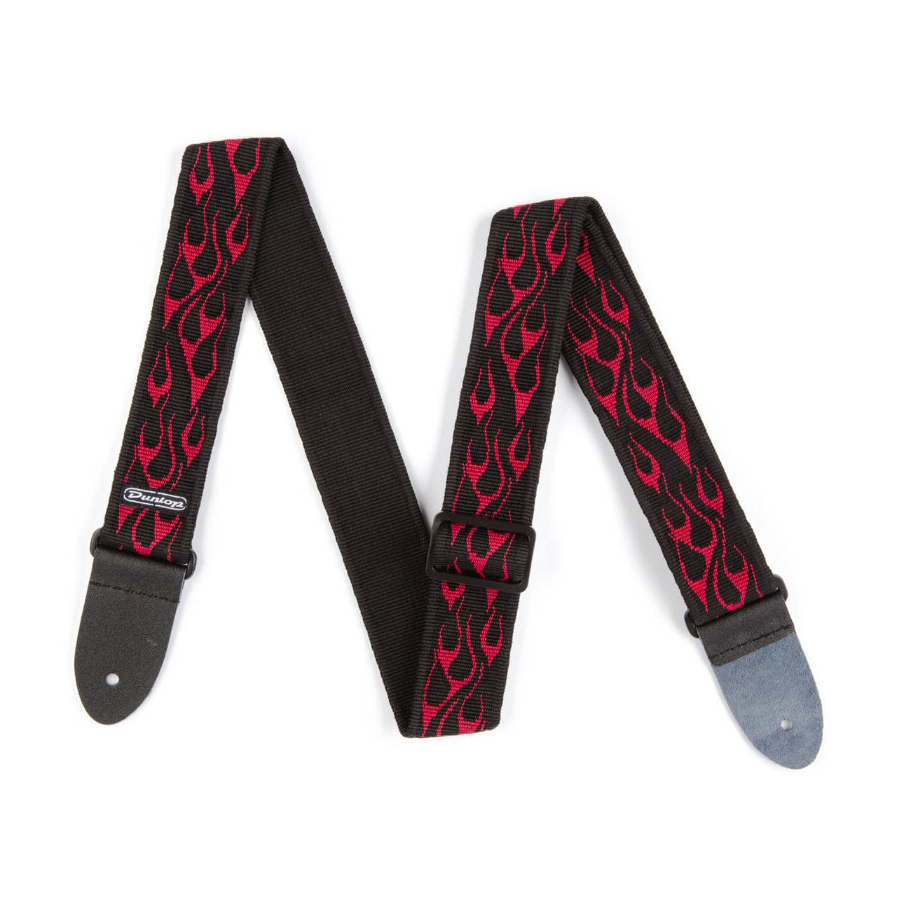 Courroie guitare Dunlop Standard – Flammé rouge D38-11RD