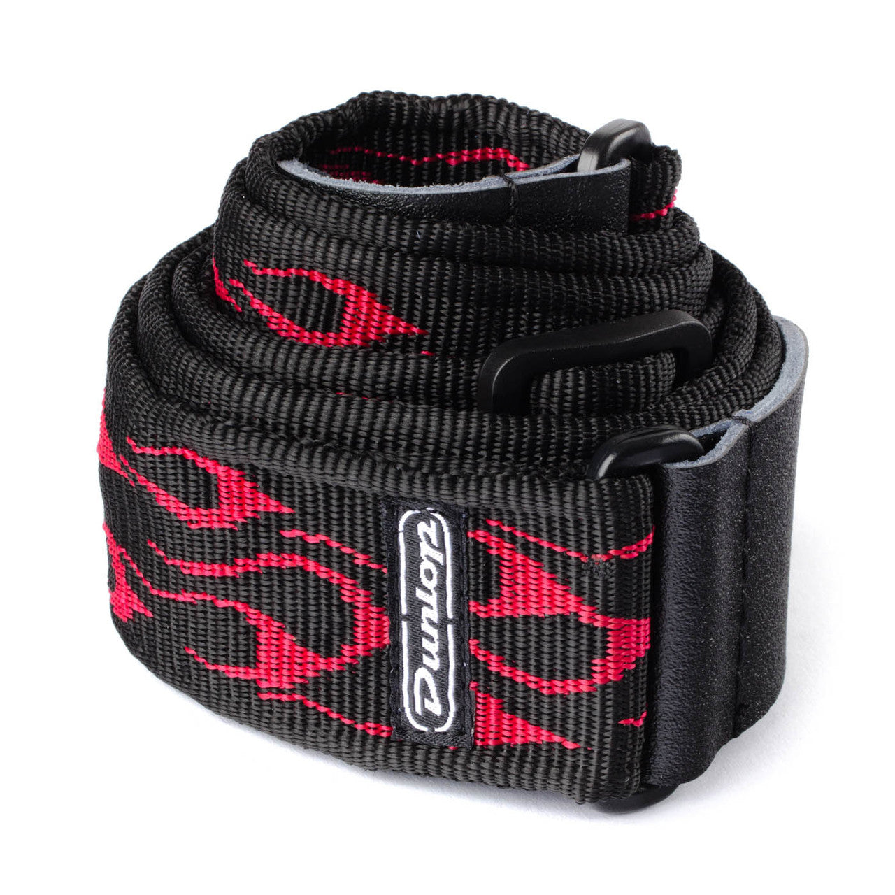 Courroie guitare Dunlop Standard – Flammé rouge D38-11RD