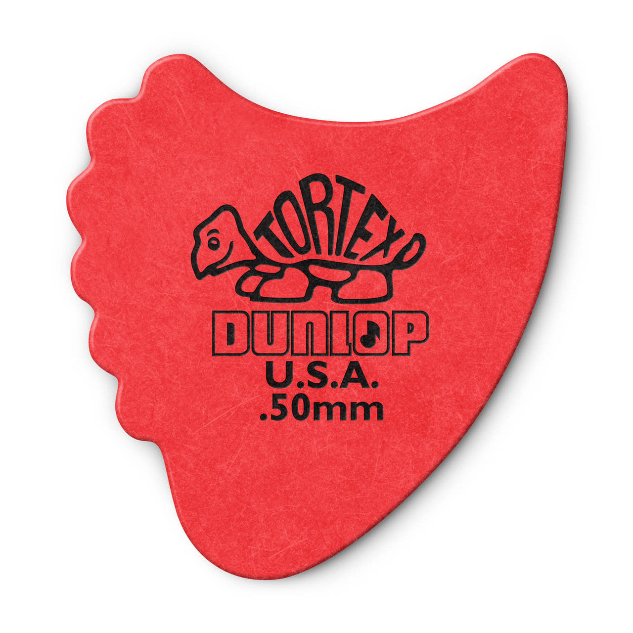 Lot de 6 Médiators Dunlop Tortex Fin 0.50 mm 414R50