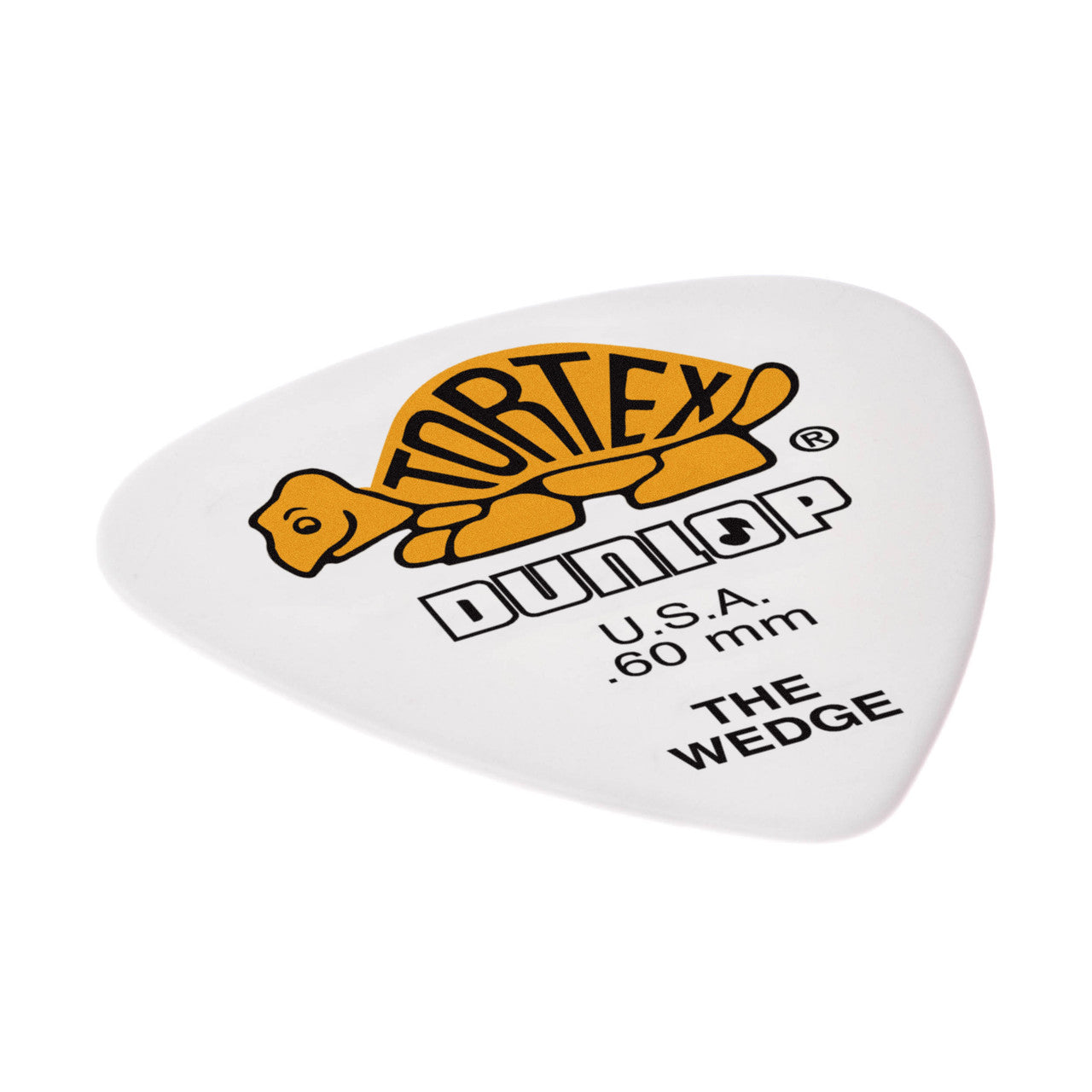 Players Pack 12 Médiators Dunlop Tortex Wedge 0.60 mm 424P60
