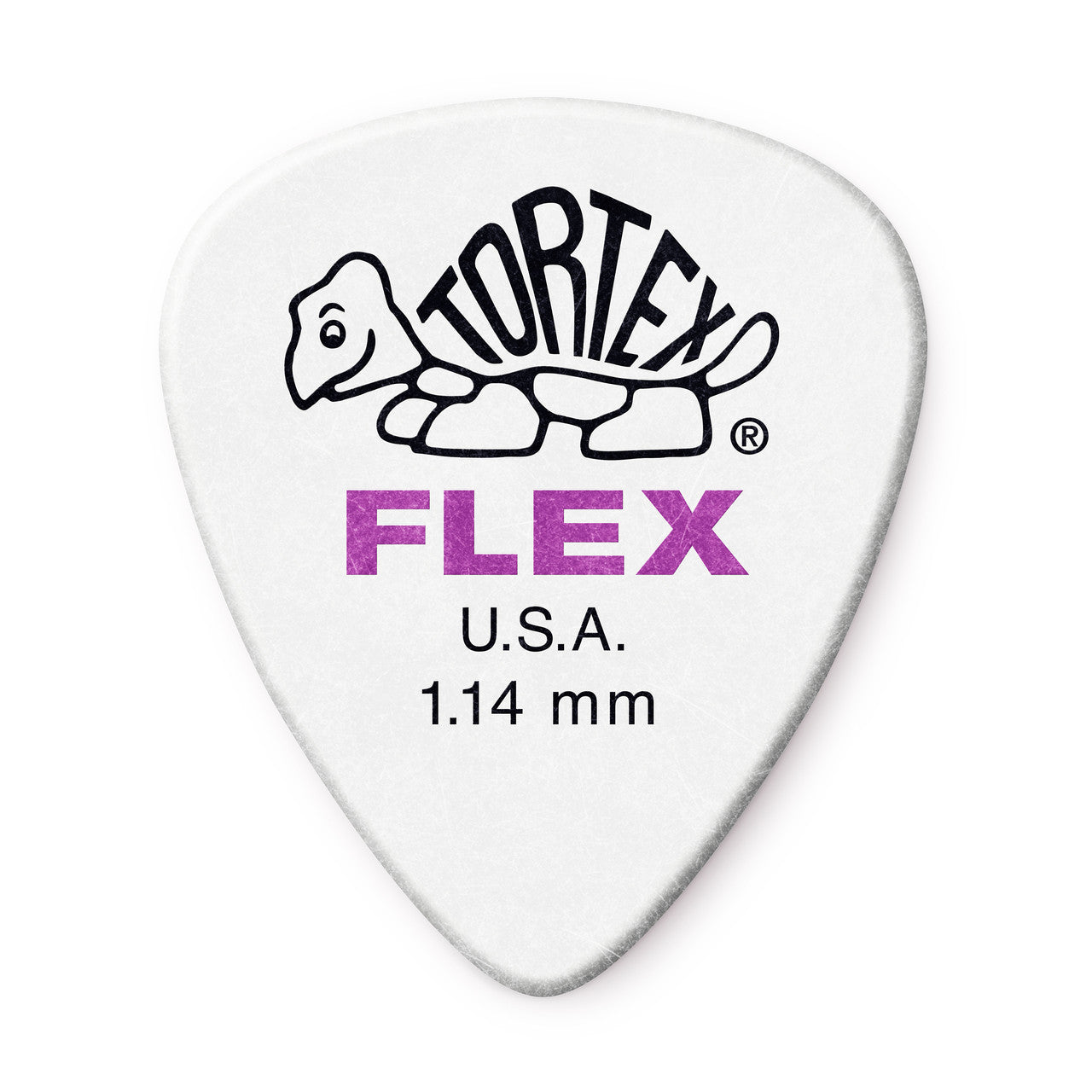 Lot de 6 médiators Dunlop Tortex Flex Standard – 1,14 mm