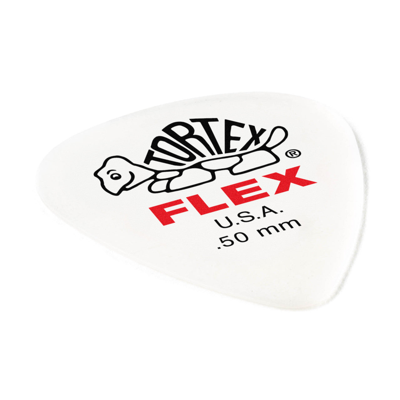 Lot de 6 médiators Dunlop Tortex Flex Standard - 428R50 – 0,50 mm