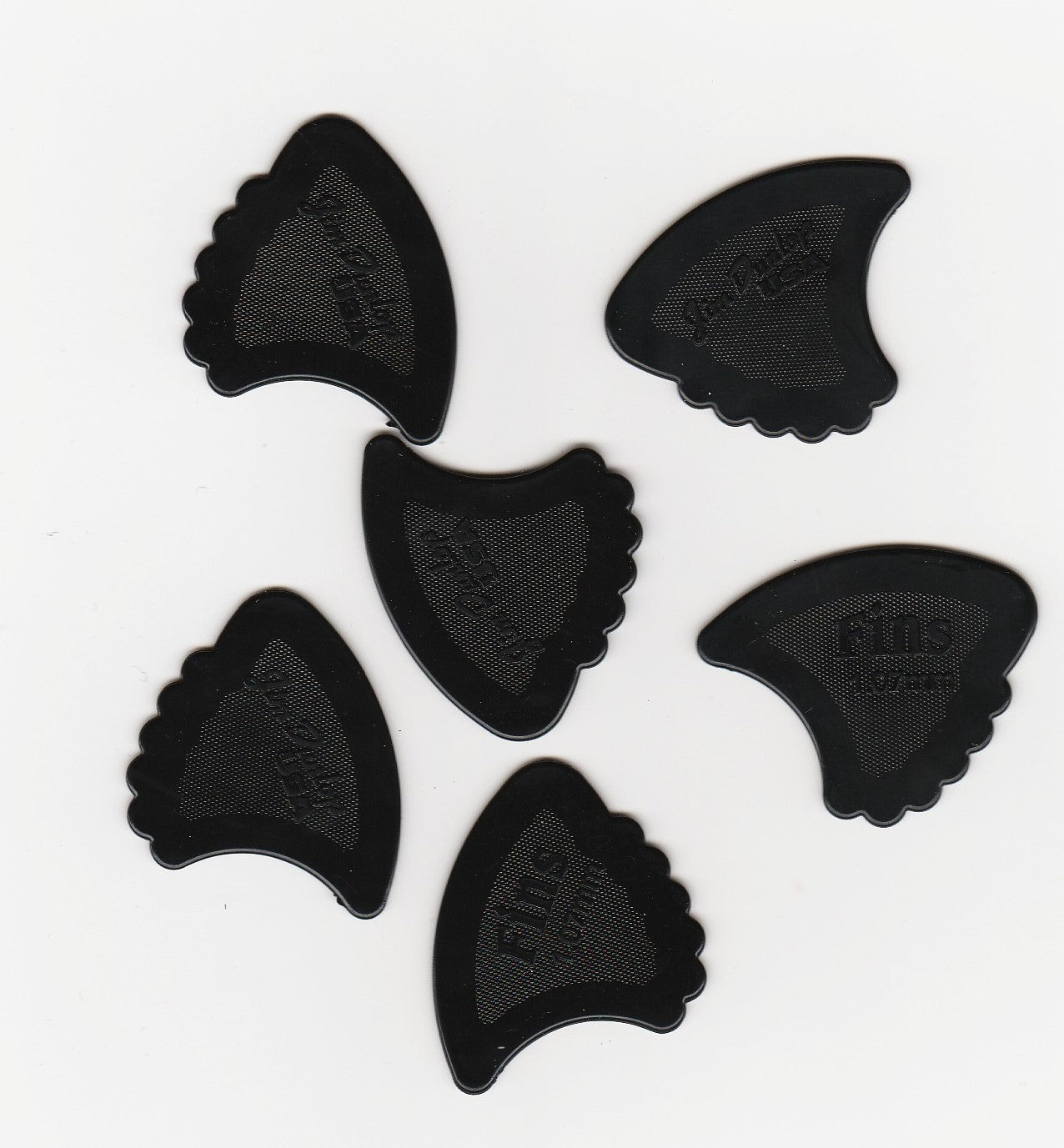 Médiators Dunlop NYLON NYLON FIN 1.07 mm - LOT DE 6