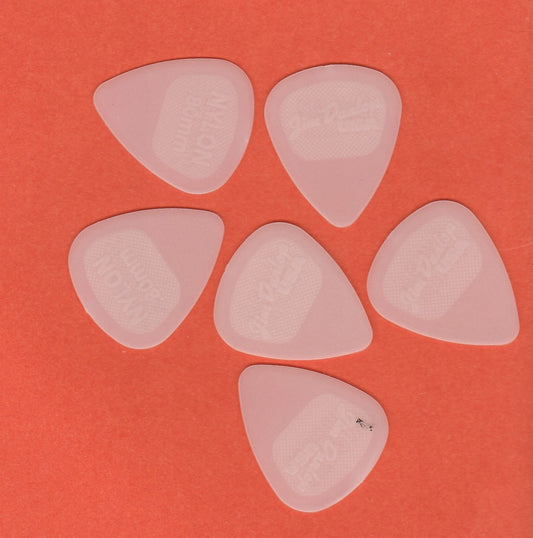 Médiators Dunlop nylon Glow standard 0.80mm - LOT DE 6