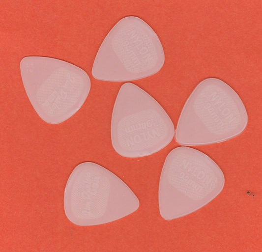 médiators Ddunlop nylon Glow standard 0.94mm - LOT DE 6