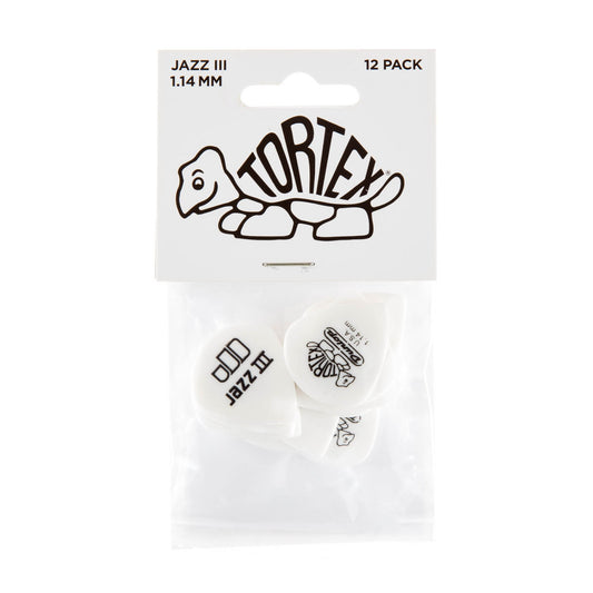 Player’s Pack de 12 médiators Dunlop Tortex Jazz 1.14 mm 478P114