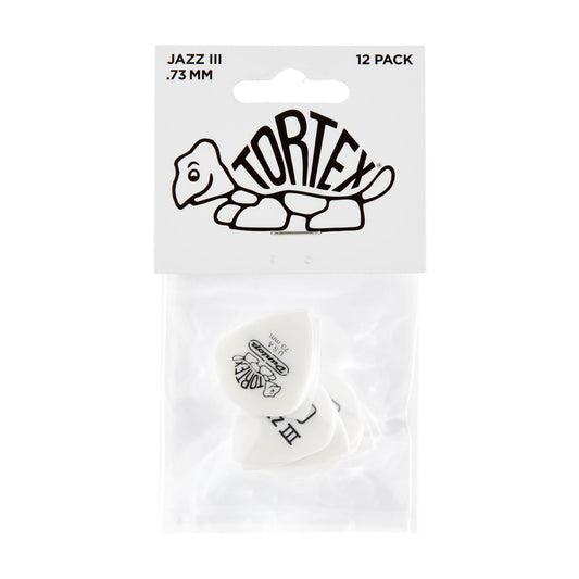Player’s Pack de 12 médiators Dunlop Tortex Jazz 0.73 mm 478P73