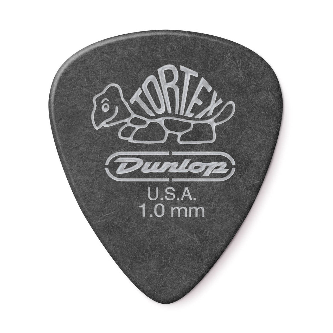 Players Pack de 12 médiators Dunlop Tortex Pitch Black 1.00mm 488P100
