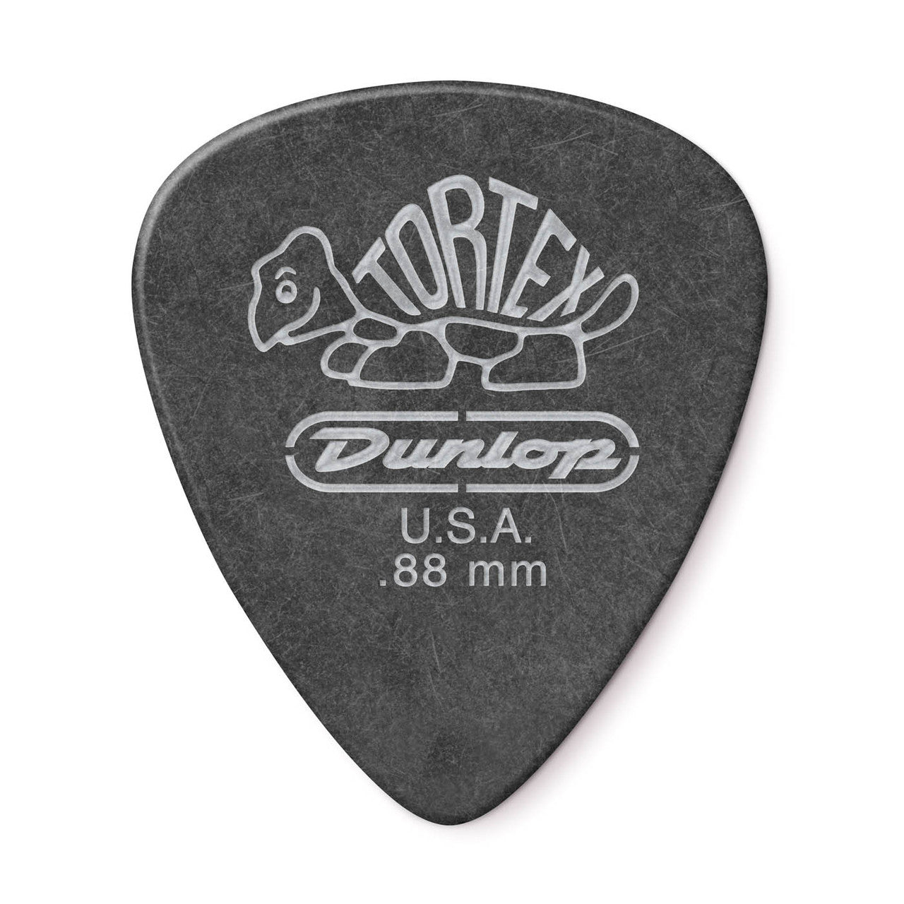Player’s Pack de 12 Médiators Dunlop Tortex Pitch Black 0.88 mm 488P88