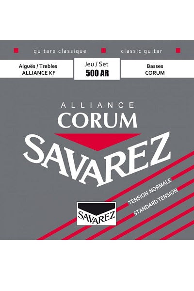 SAVAREZ 500AR Alliance Corum Rouge Tirant Normal – Jeu de cordes guitare classique