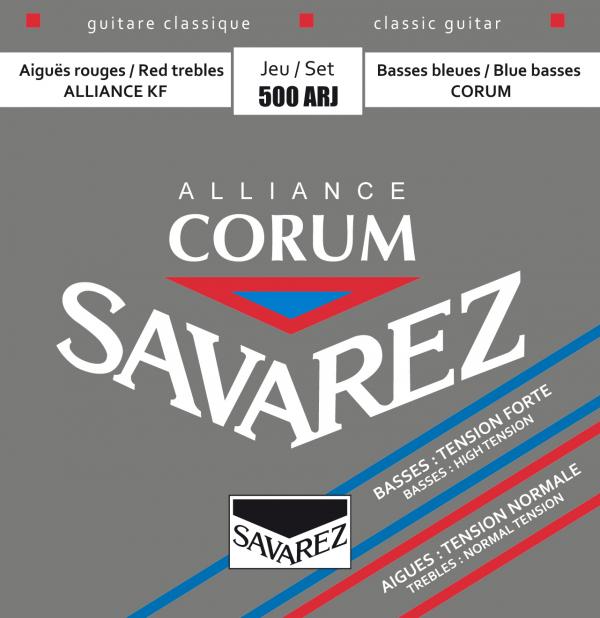 SAVAREZ 500ARJ Alliance Corum Tirant Mixte – Jeu de cordes guitare classique