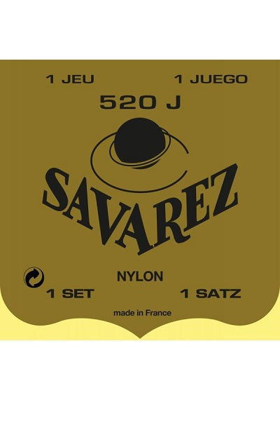 SAVAREZ 520J Traditionnelle Jaune Tirant Fort – Jeu de cordes guitare classique