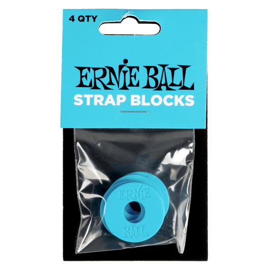 Strap Blocks Bleus – Pack de 4 ERNIE BALL 5619