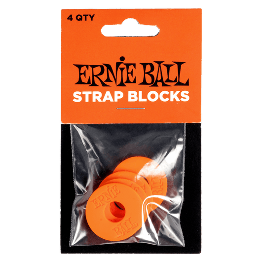 Strap Blocks rouges – Pack de 4 ERNIE BALL 5620