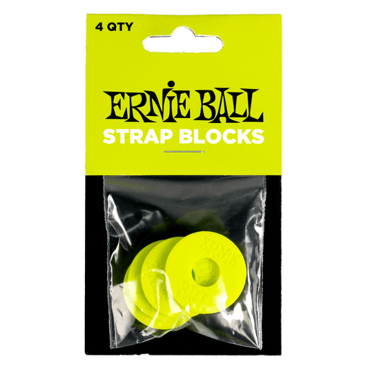Strap Blocks verts – Pack de 4 ERNIE BALL 5622