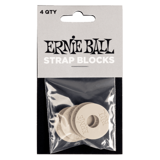 Strap Blocks gris – Pack de 4 ERNIE BALL 5625