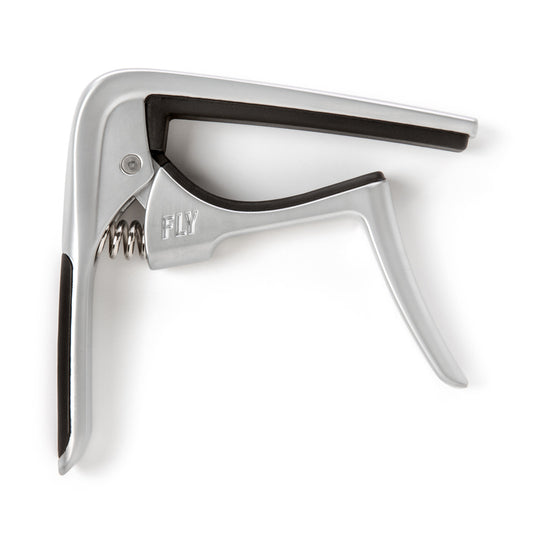 Capodastre Trigger Acoustique Dunlop Fly Satin Chrome 63CSC