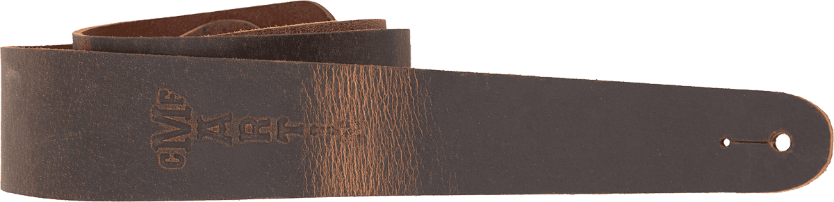 Courroie guitare cuir vintage Brun 5 cm MARTIN A0065