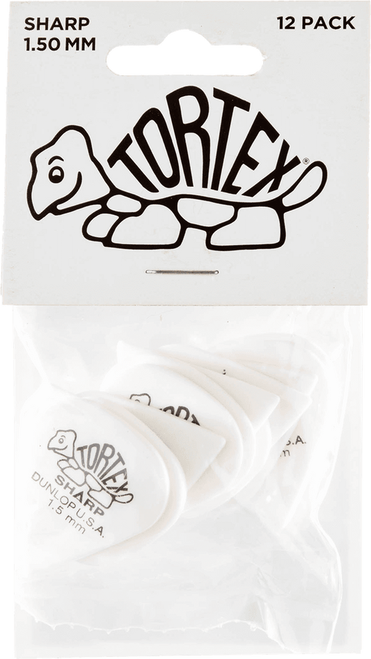 Player’s Pack 12 médiators Dunlop Tortex Sharp 1.50mm 412P150