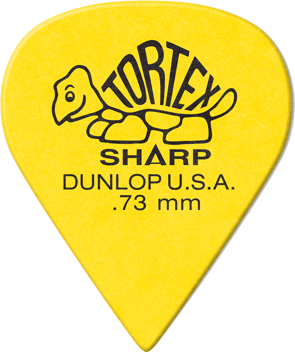 Player’s Pack 12 Médiators Dunlop Tortex Sharp 0.73mm 412P73