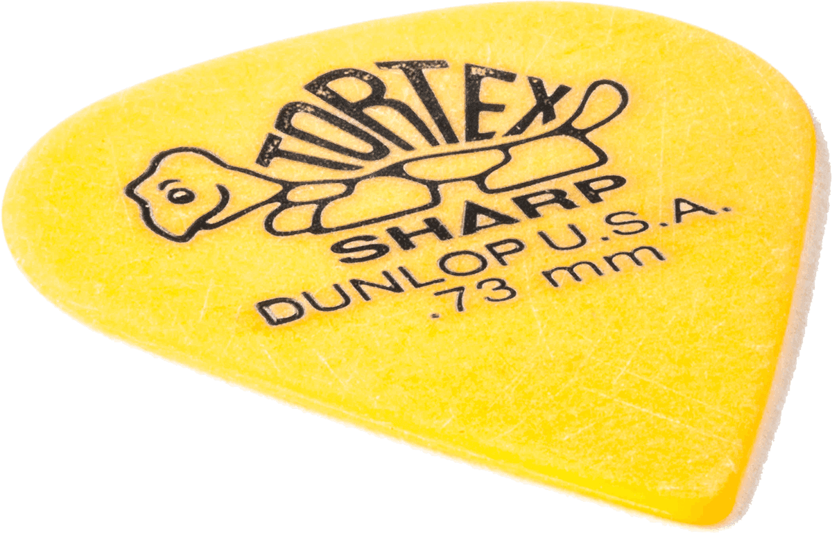 Player’s Pack 12 Médiators Dunlop Tortex Sharp 0.73mm 412P73