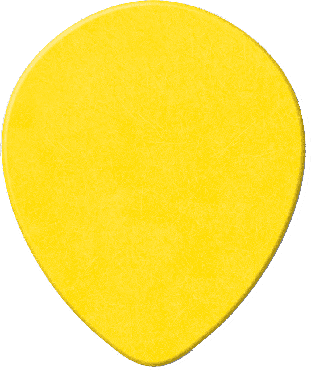 Lot de 6 médiators Dunlop Tortex Teardrop 0.73mm 413R73