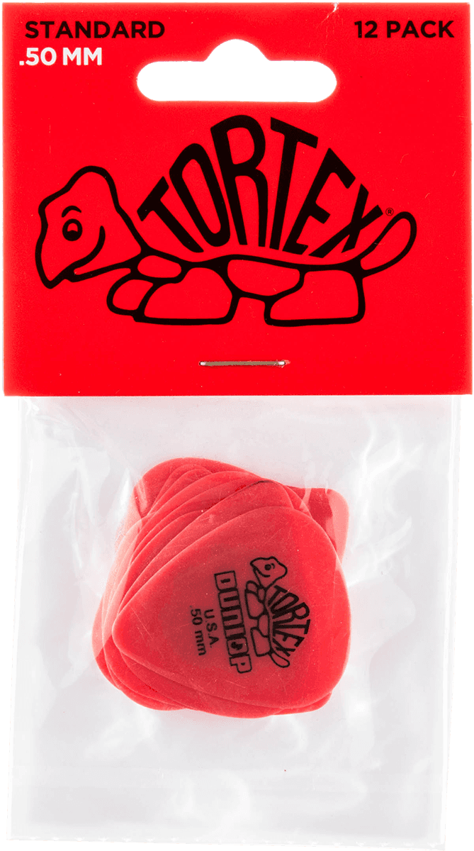 Players Pack 12 Médiators Dunlop Tortex Standard 0.50 mm 418P50