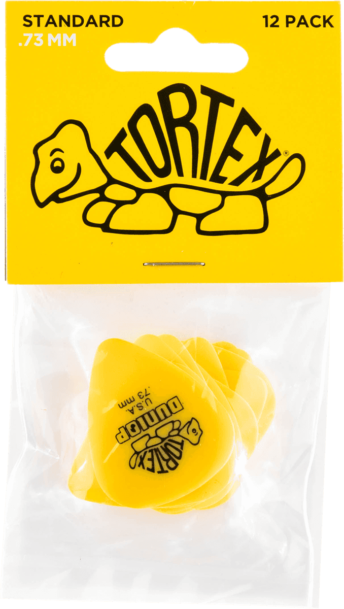 Player’s Pack 12 médiators Dunlop Tortex Standard 0.73 mm 418P73