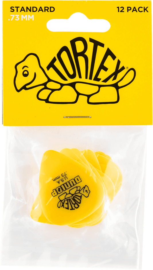 Player’s Pack 12 médiators Dunlop Tortex Standard 0.73 mm 418P73