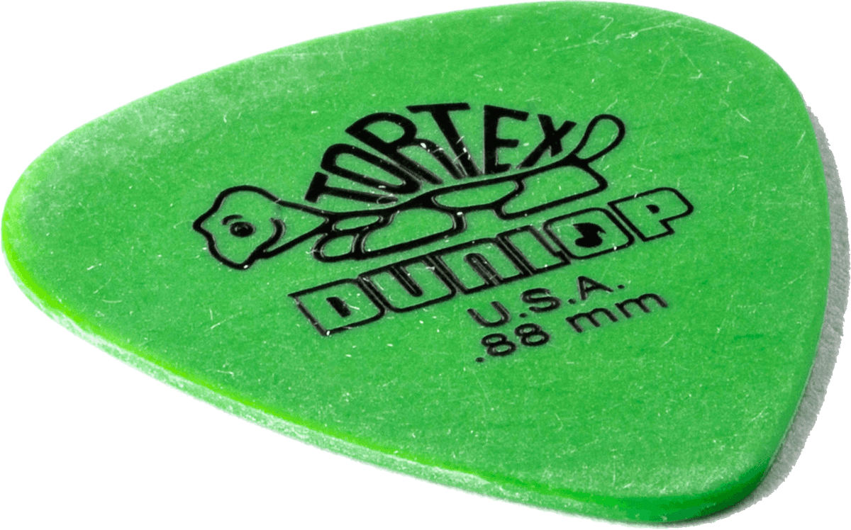 Player’s Pack 12 Médiators Dunlop Tortex Standard 0.88 mm 418P88