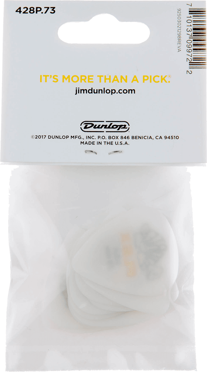 Player’s Pack de 12 médiators Dunlop Tortex Flex Standard 0.73mm 428P73