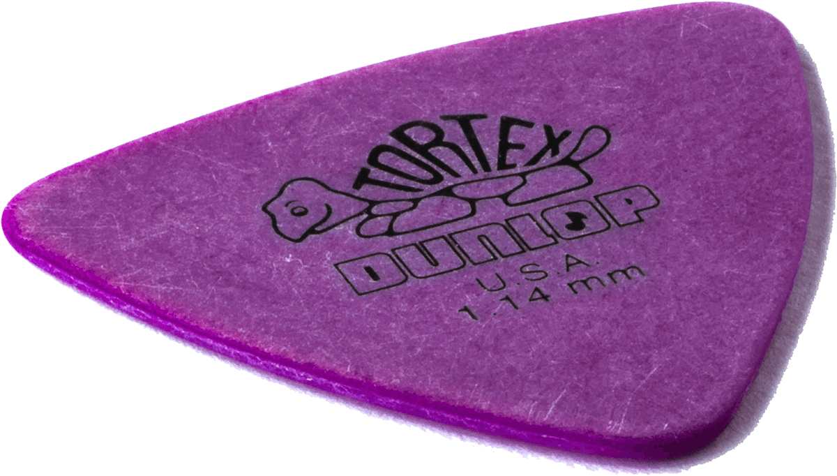 Player’s Pack 6 médiators Dunlop Tortex Triangle 1.14mm 431P114