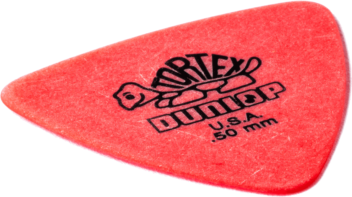 Players Pack 6 Médiators Dunlop Tortex Triangle 0.50mm 431P50