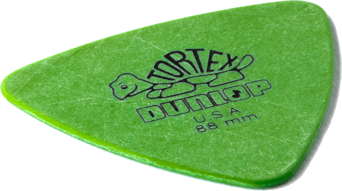 Players Pack 6 Médiators Dunlop Tortex Triangle 0.88 mm 431P88