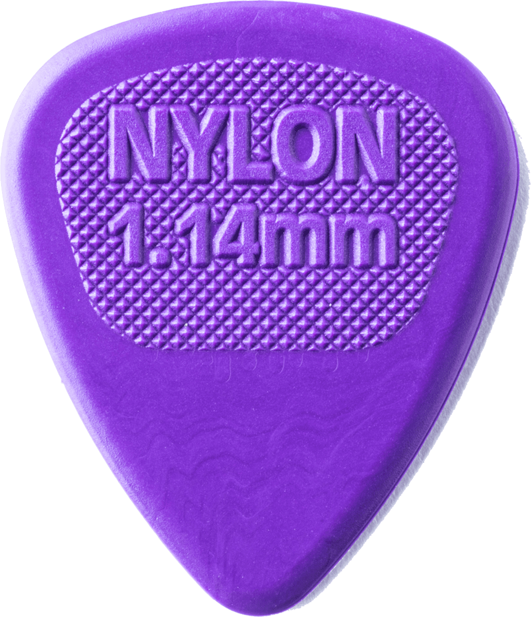 Médiators Dunlop NYLON MIDI 114 mm - LOT DE 6