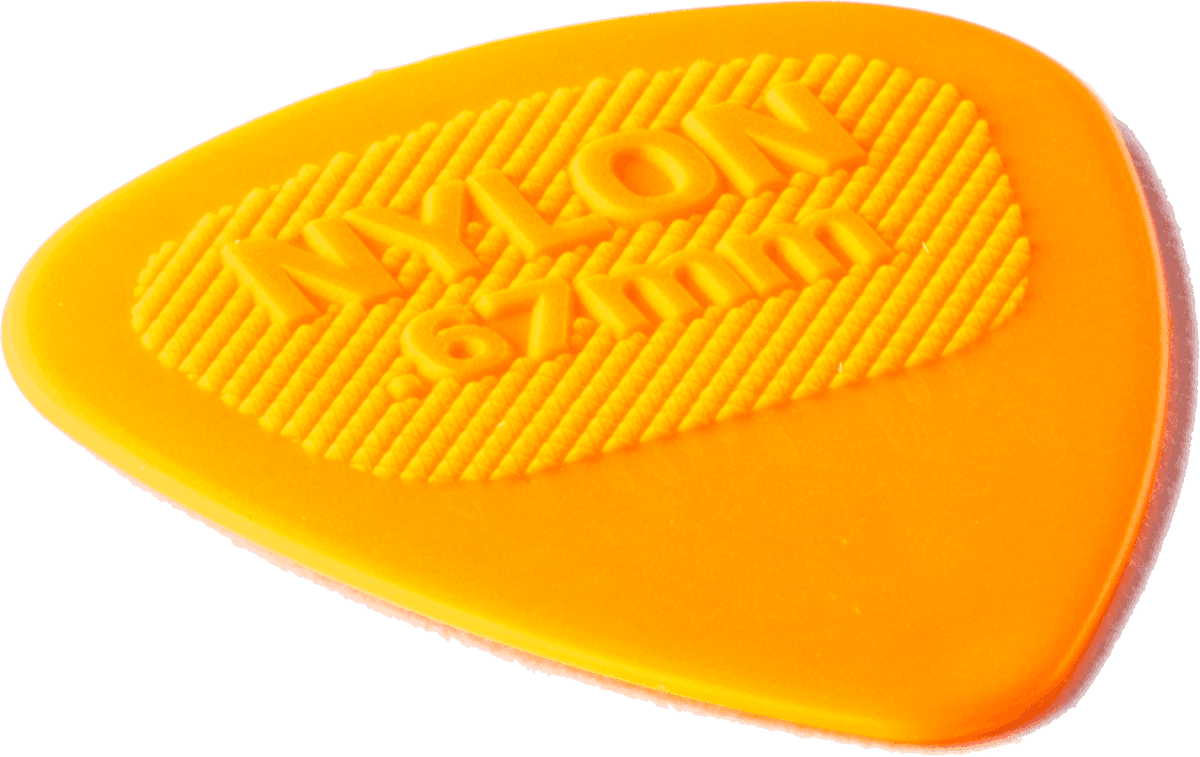 Médiators Dunlop NYLON MIDI 0.67 mm - LOT DE 6