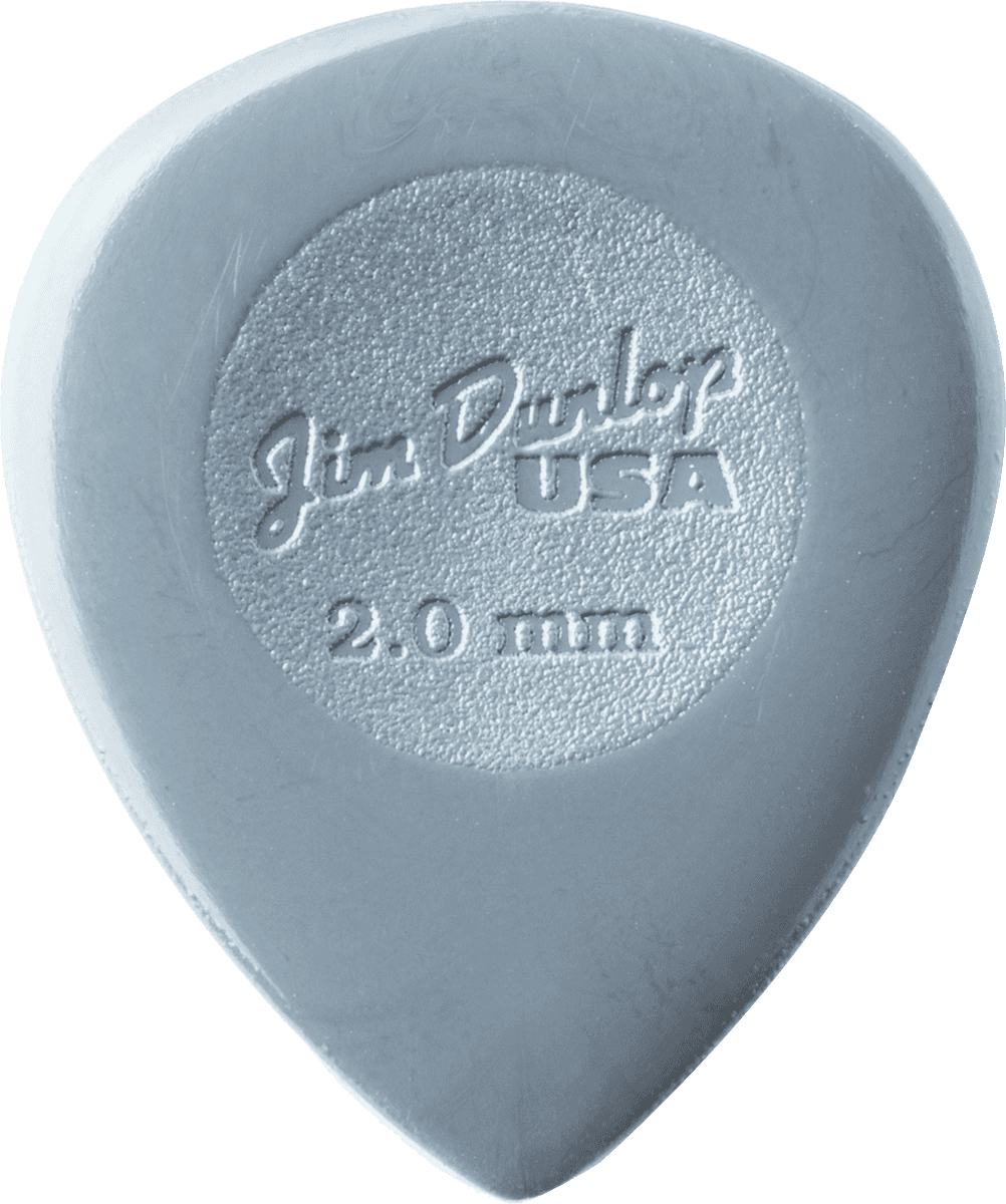 Dunlop Player’s Pack 445P2.0 – Pack de 6 médiators Nylon Big Stubby 2,0 mm