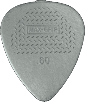 Player’s Pack de 12 médiators Dunlop Nylon Max-Grip 0.60mm 449P60