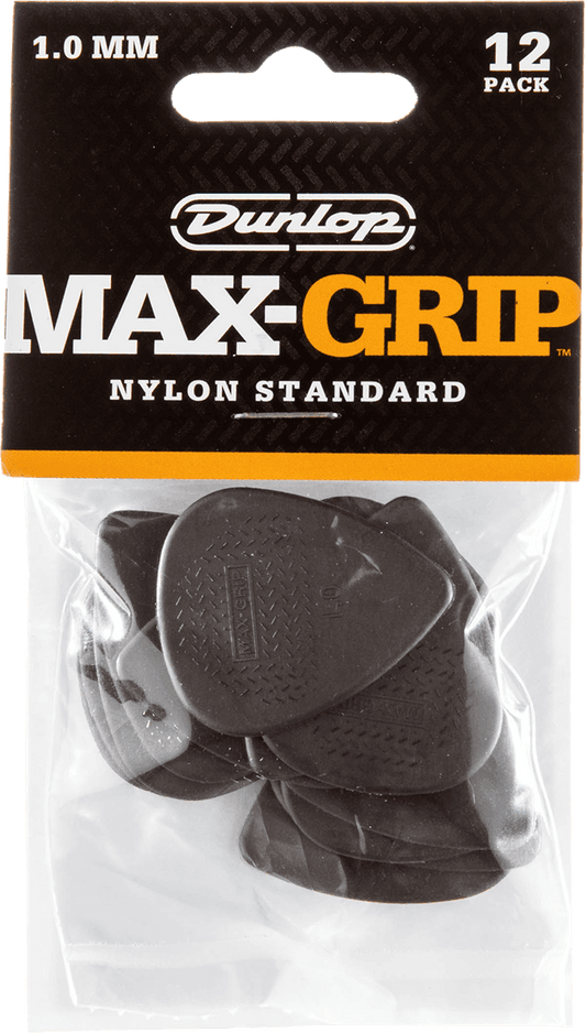 Player’s Pack de 12 médiators Dunlop Nylon Max-Grip 1.00mm 449P100