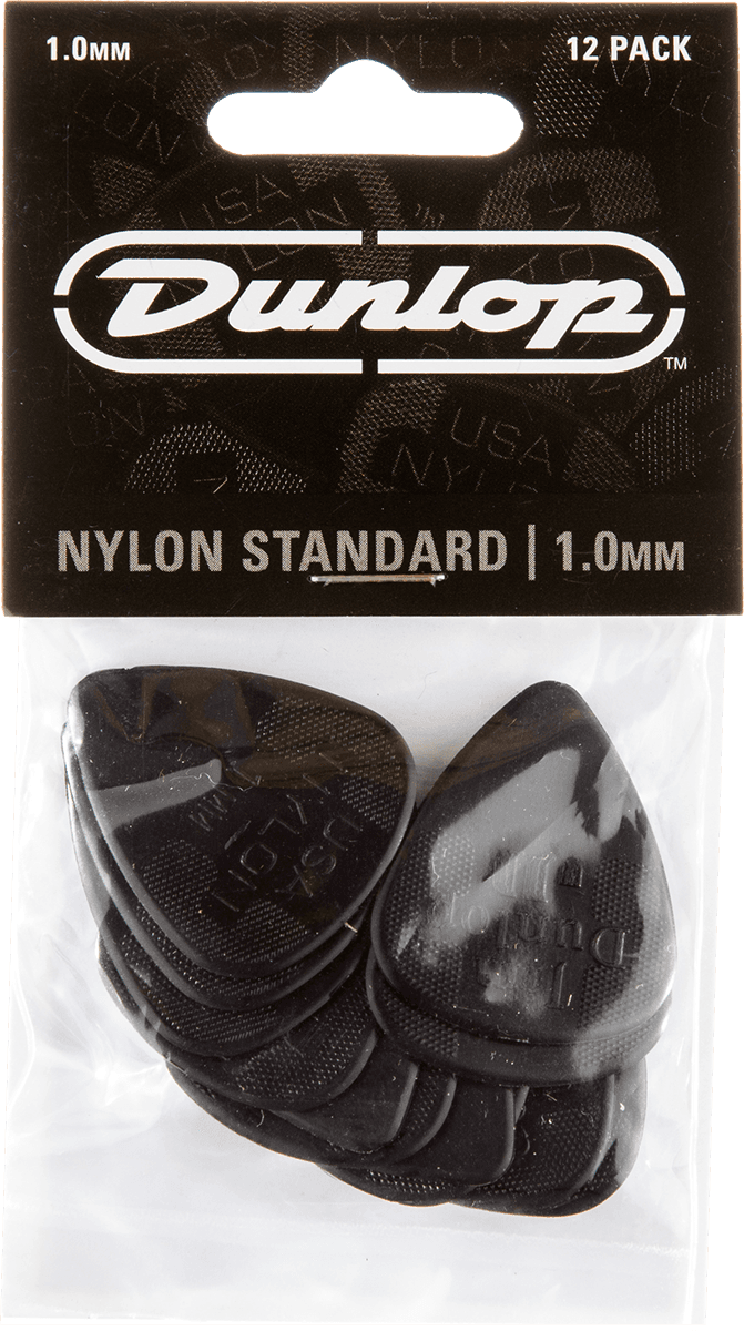 Player’s Pack de 12 médiators Dunlop Nylon Standard 0.100mm 44P100