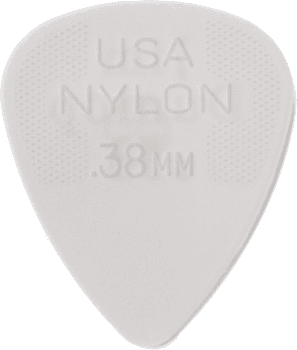Player’s Pack 12 médiators Dunlop Nylon Standard 0.38mm 44P38